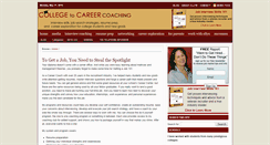 Desktop Screenshot of collegetocareercoaching.com